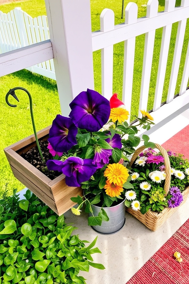 seasonal planter design ideas