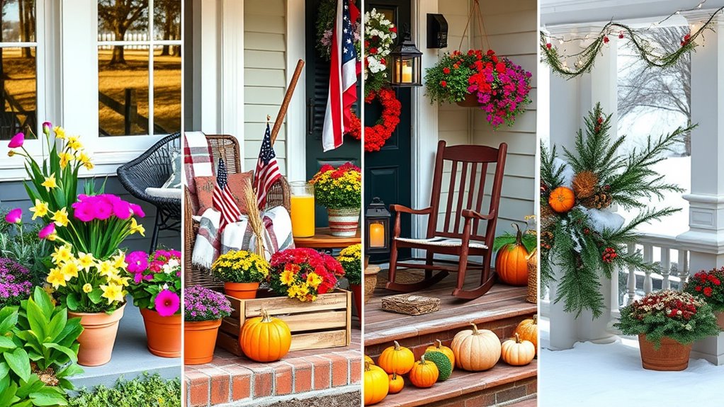seasonal porch display ideas