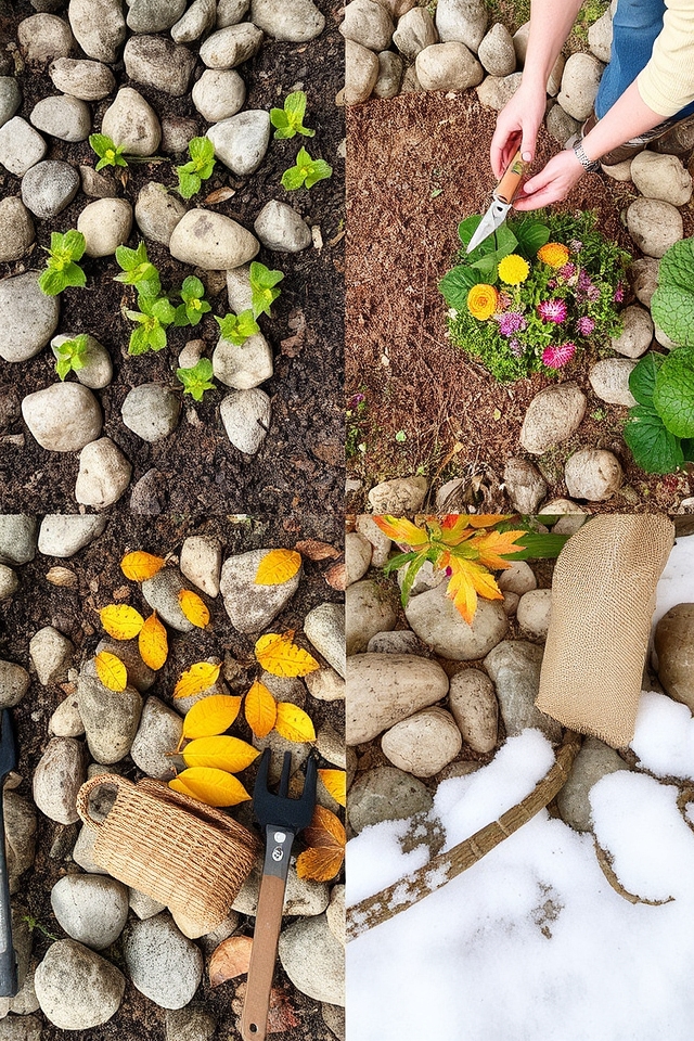 seasonal rock garden care