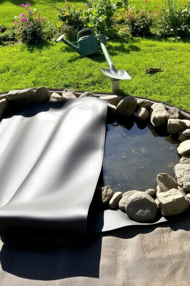select durable pond liner