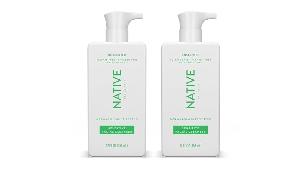 sensitive face cleanser pack