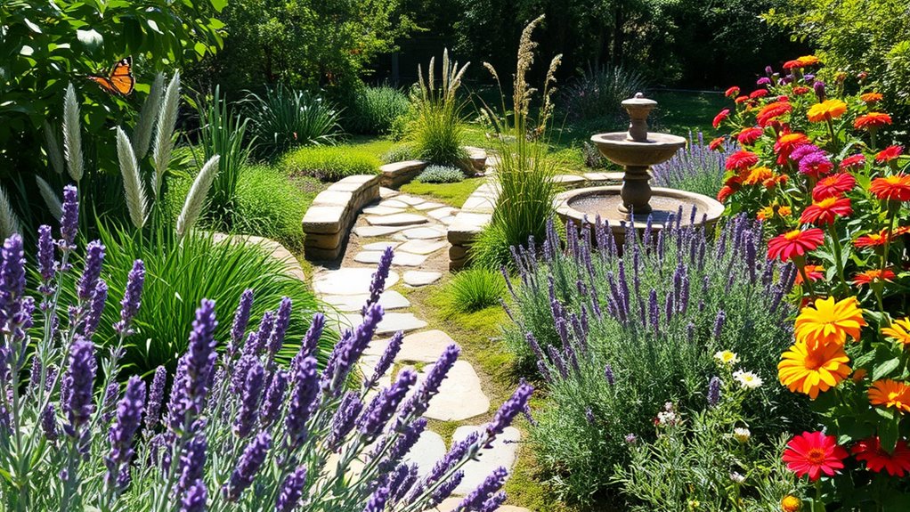 sensory garden design elements