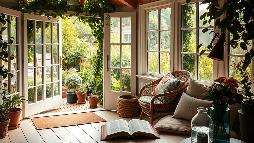 serene garden retreat design