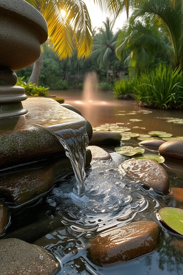 serene water features