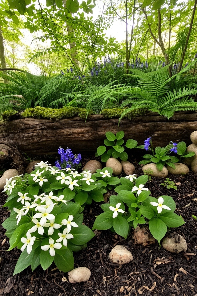 shade loving woodland plants