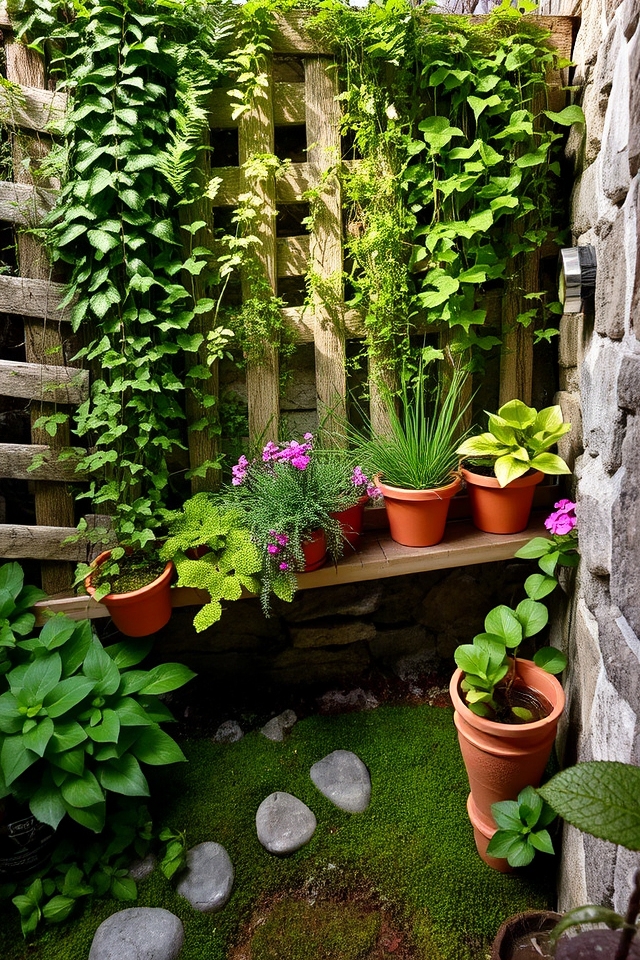 shade tolerant vertical gardens