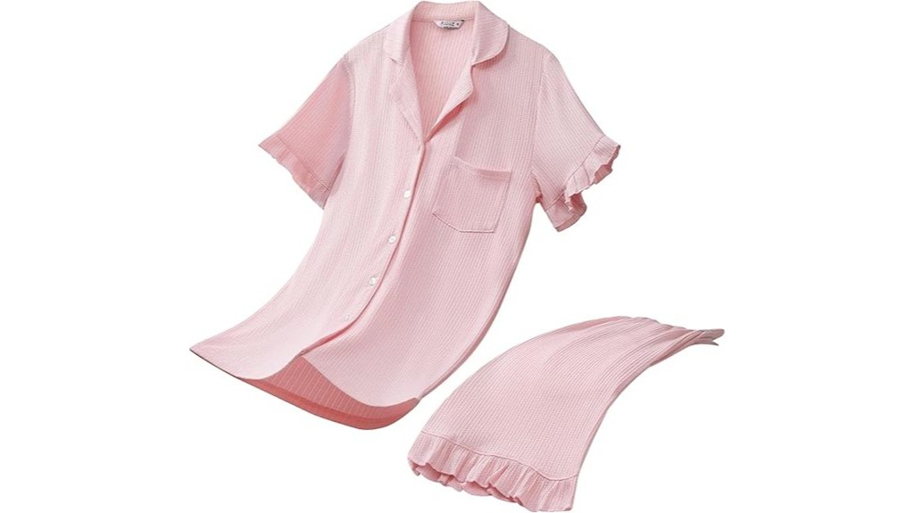short sleeve pajama set