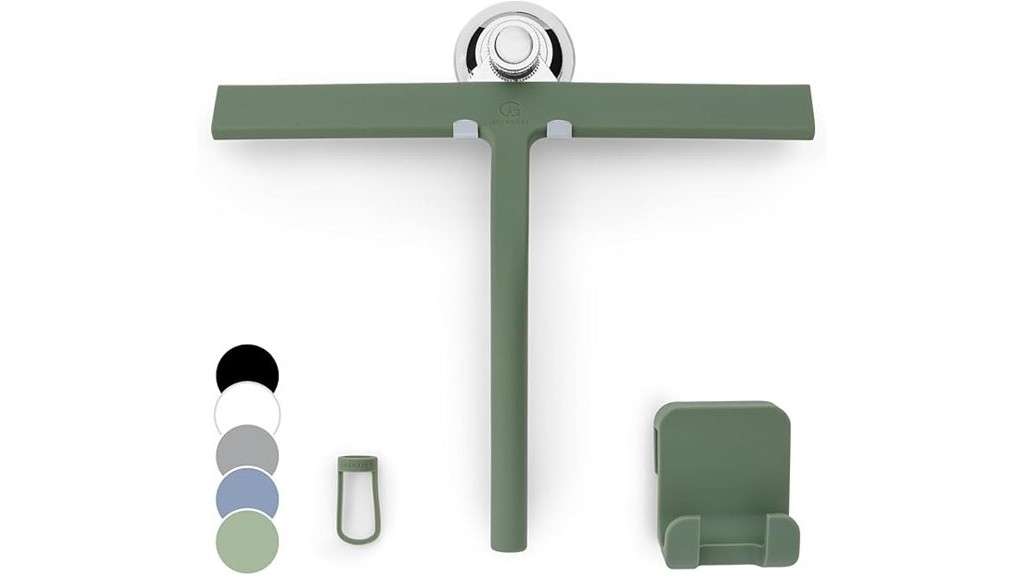 shower tool for glass