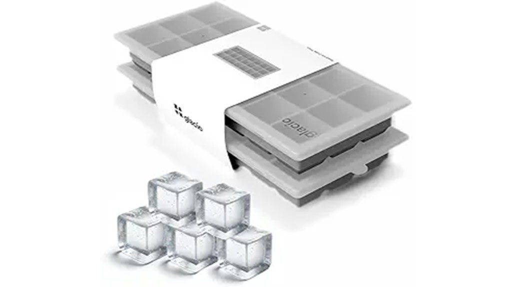 silicone ice cube tray