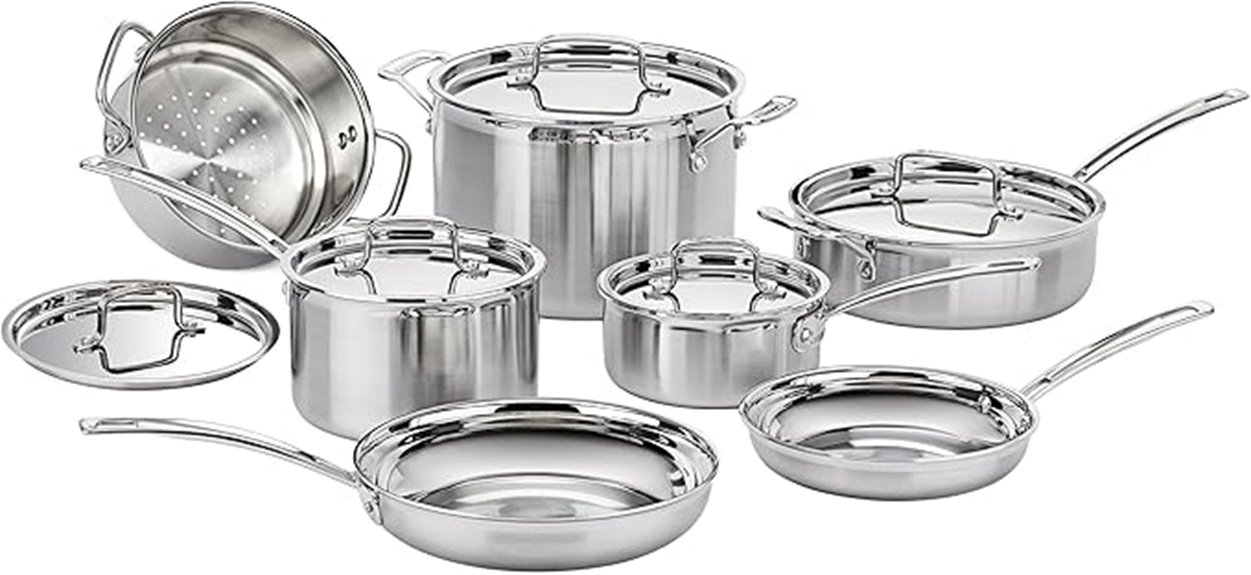 silver multiclad pro cookware