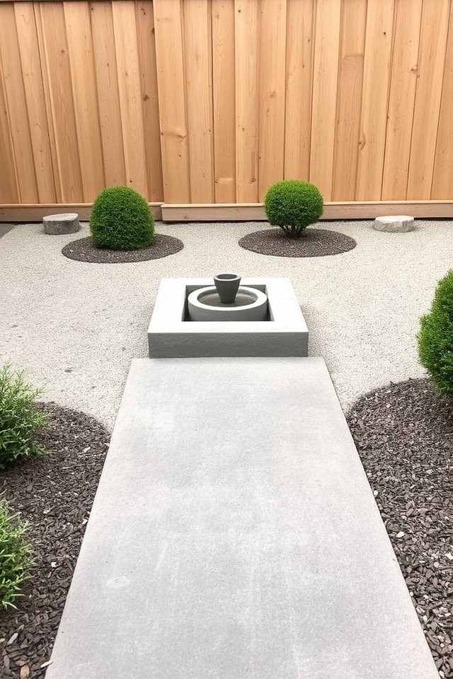 sleek and simple gardens