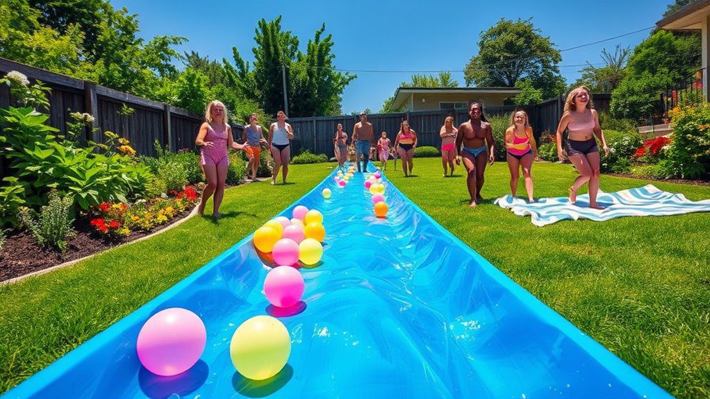 slip n slide fun