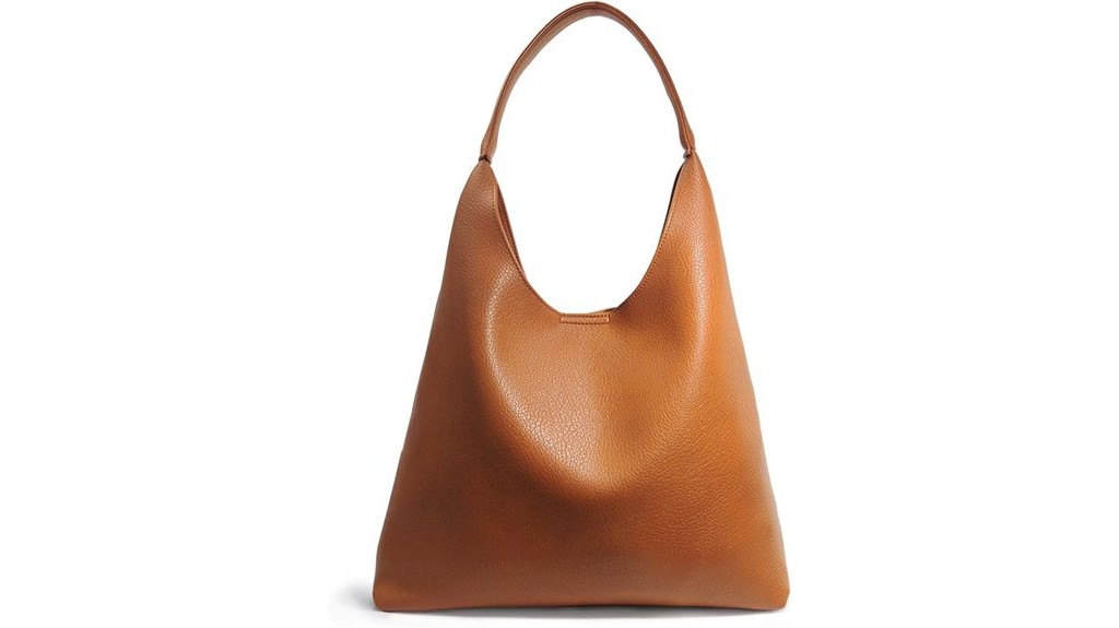 soft vegan leather handbag