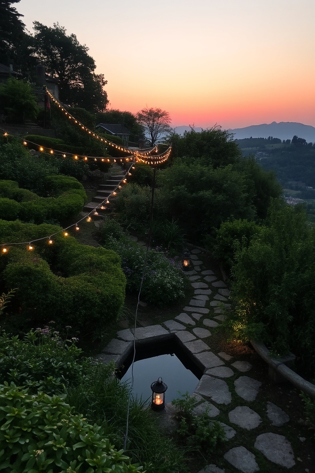 solar powered garden lights