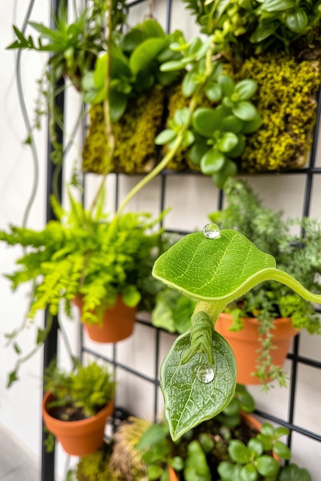 space efficient vertical gardens