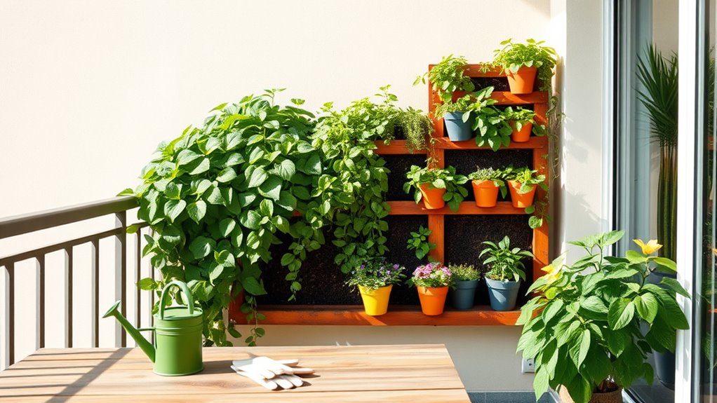 space saving greenery solutions