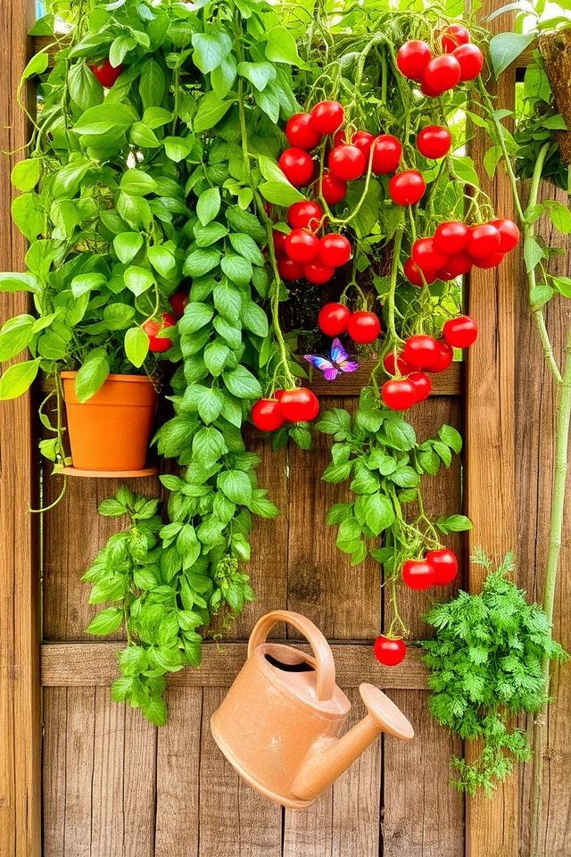 space saving vertical gardening solution