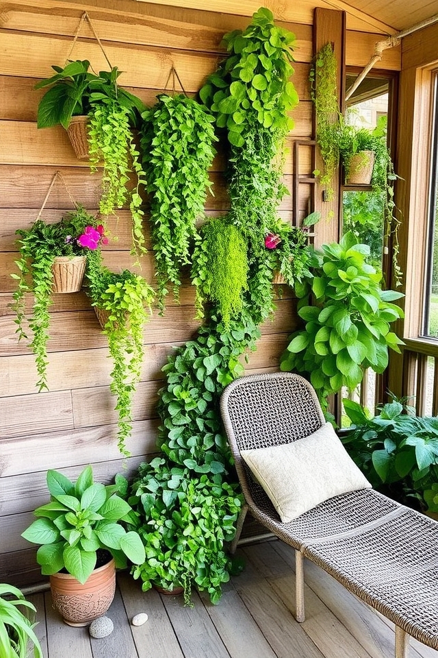space saving vertical gardens