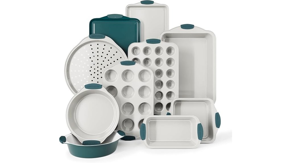 stackable nonstick bakeware set
