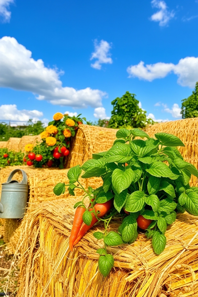 straw bale gardening techniques
