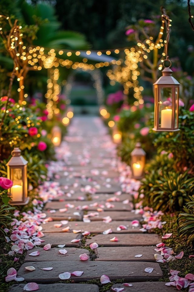 stunning garden pathway decor