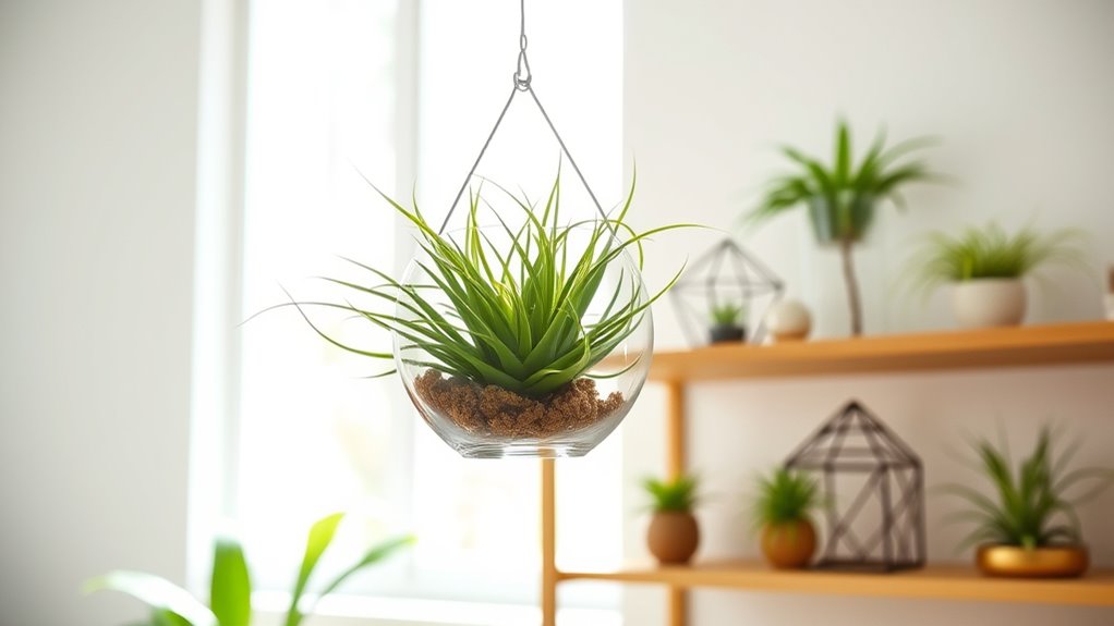 stylish air plant holders