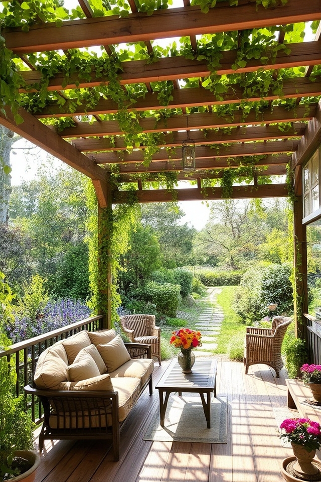 stylish outdoor relaxation haven