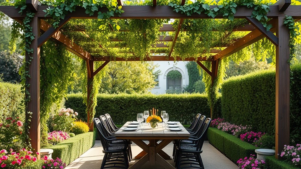 stylish outdoor shade structure
