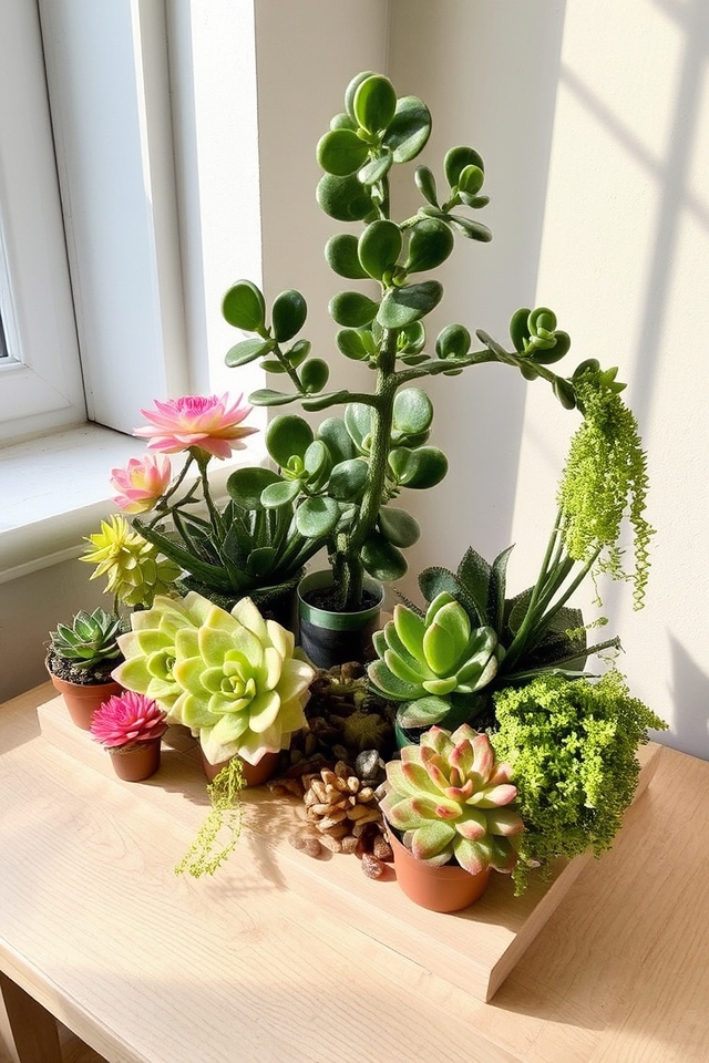 succulent variety light preferences