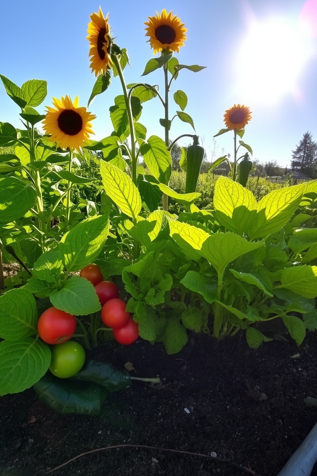 sunlight is essential gardening