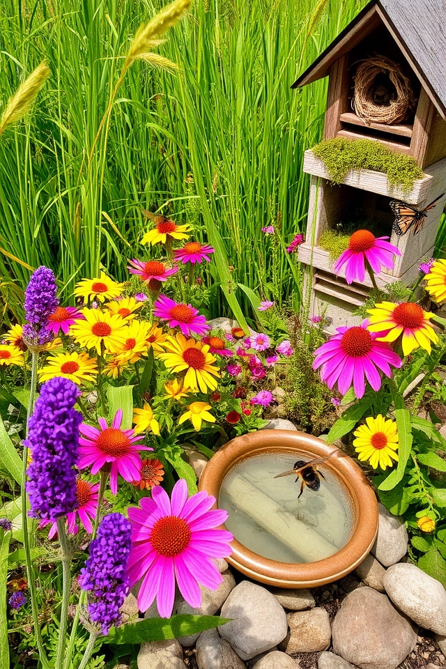 support local pollinator ecosystems
