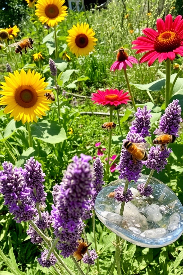support local pollinator populations