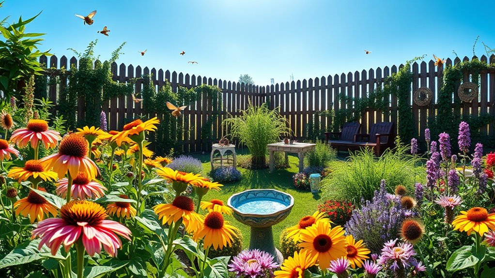 support local wildlife garden