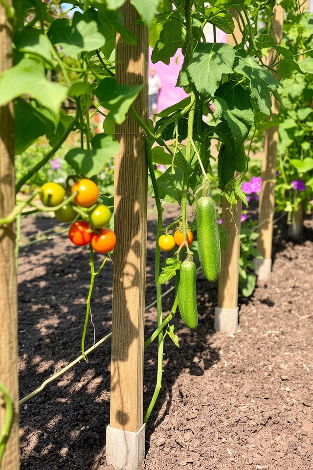 support plants with trellises
