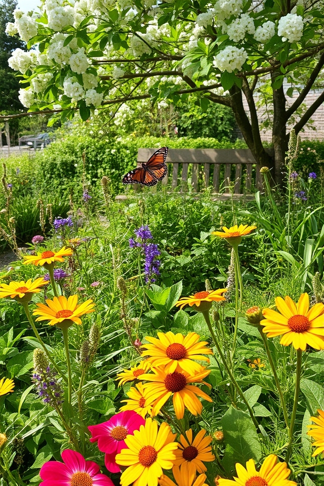 support wildlife with native plants