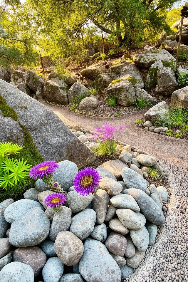 sustainable aesthetic rock gardens