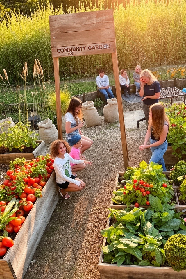 sustainable community green spaces