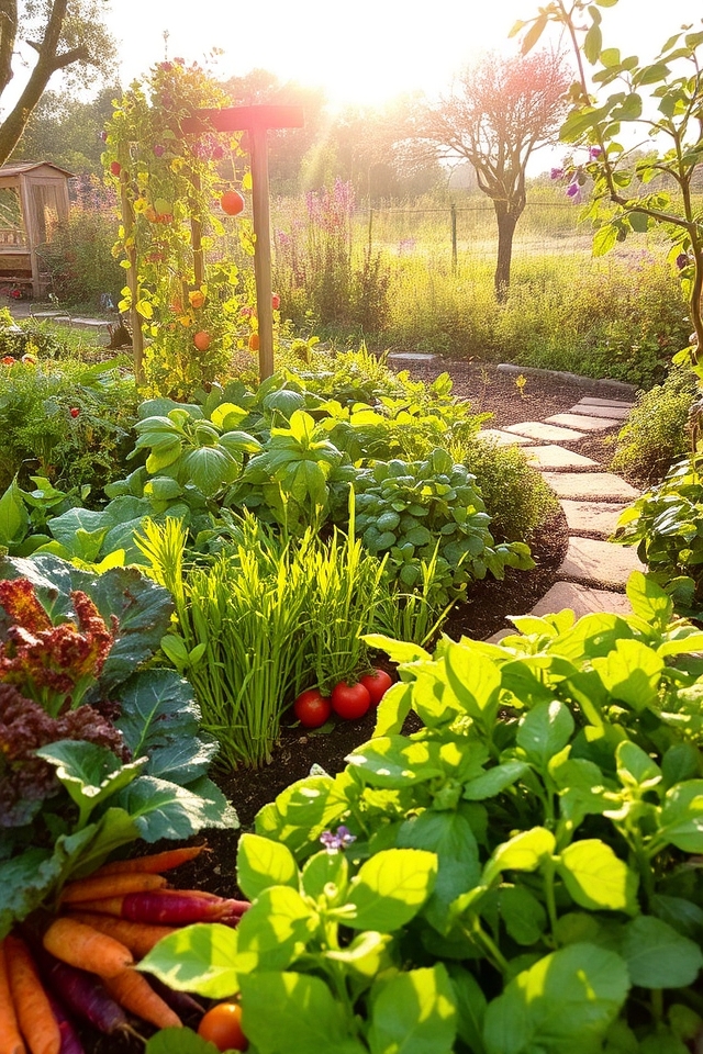 sustainable edible garden design