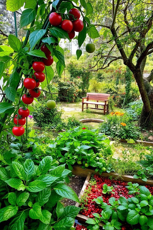 sustainable edible garden design