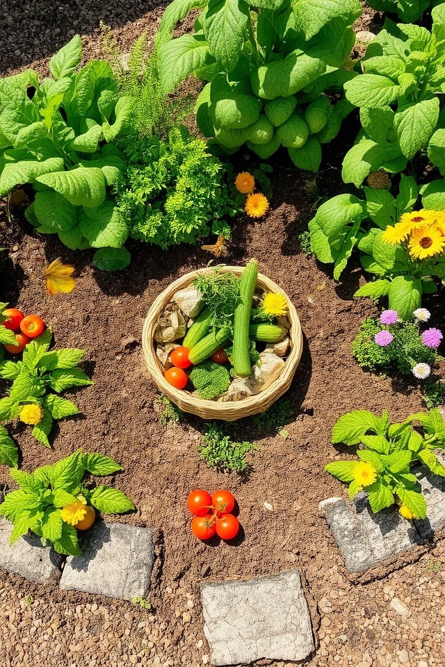 sustainable efficient gardening method