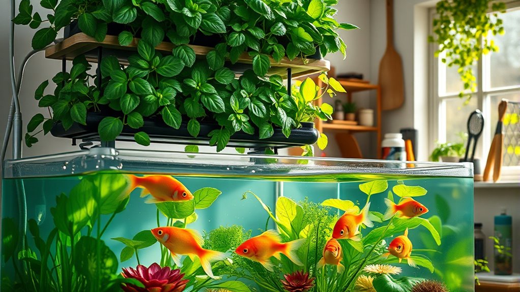 sustainable fish and plant farming