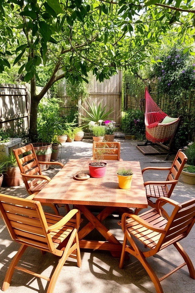 sustainable garden furniture choices
