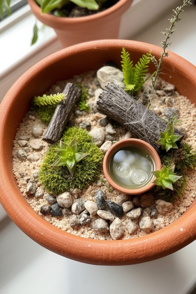 sustainable miniature ecosystems