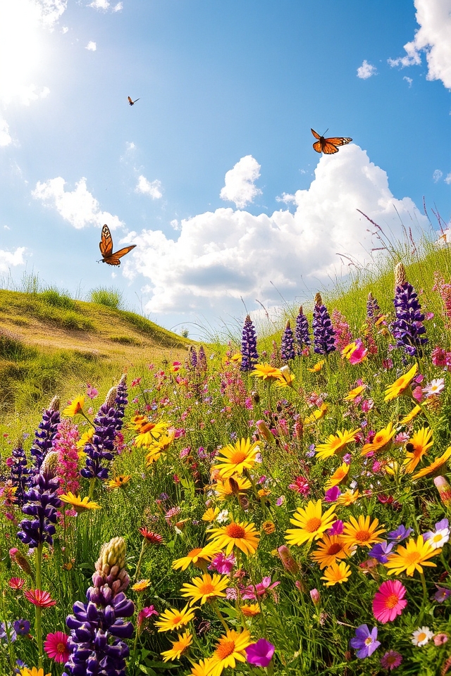 sustainable native wildflower habitats