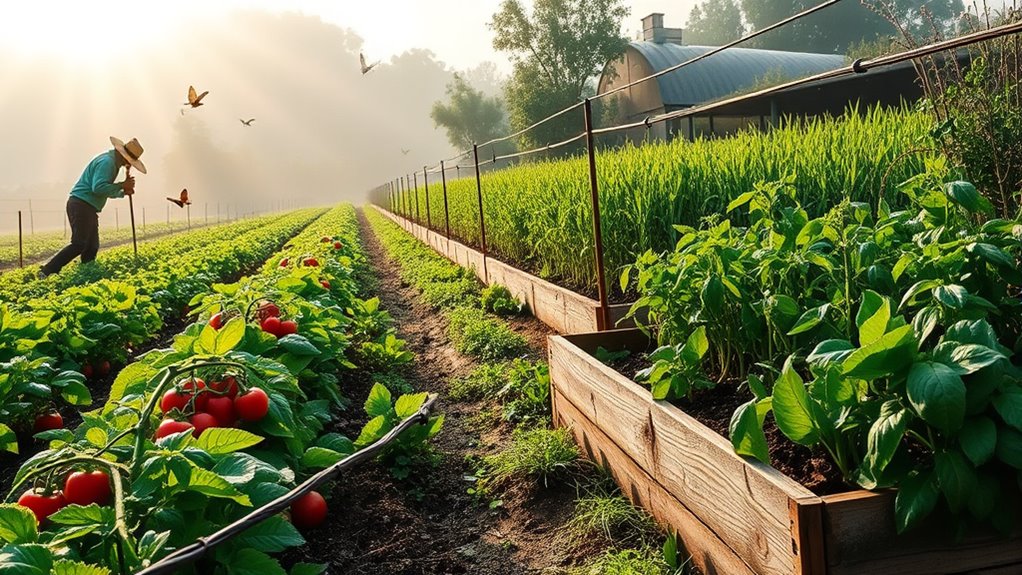 sustainable vegetable farming practices