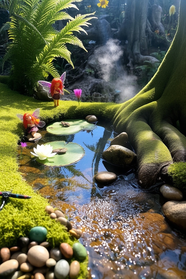 sustainable water garden design