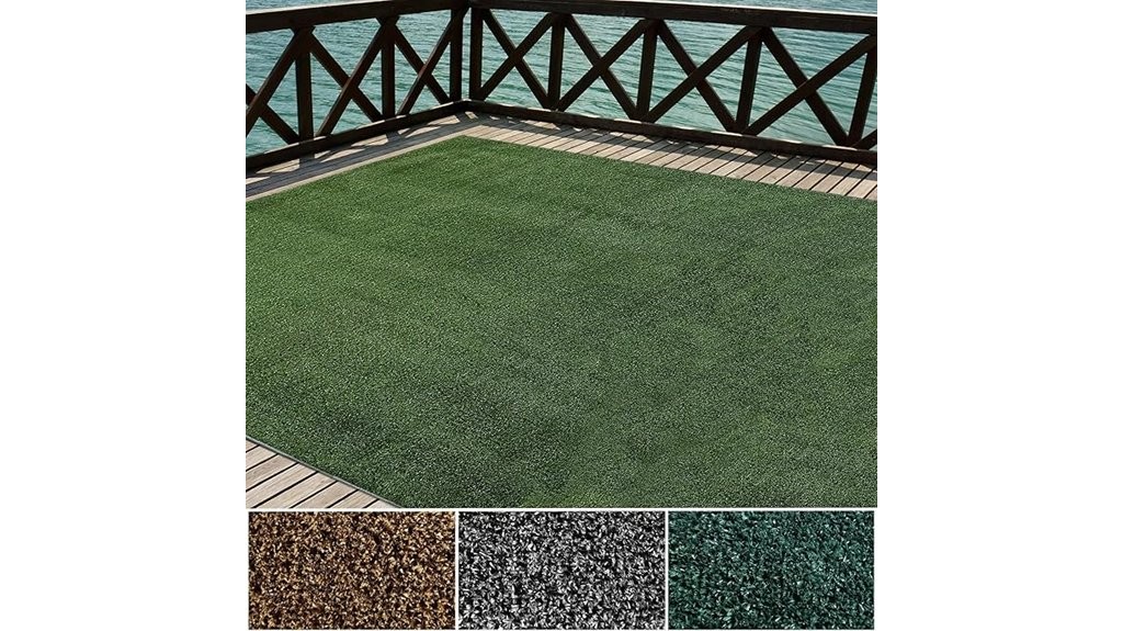 synthetic grass carpet rug