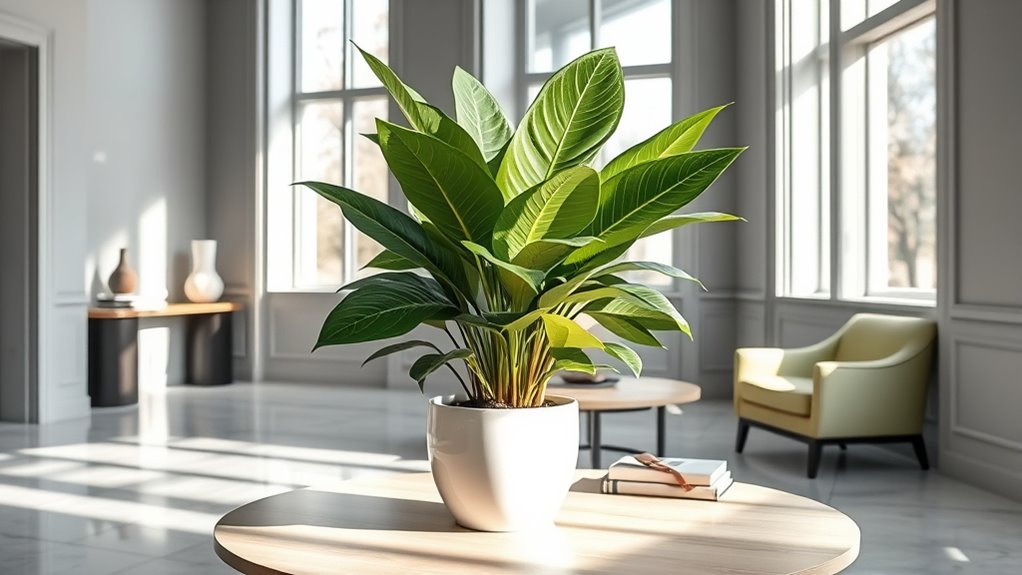 tall easy care indoor plant