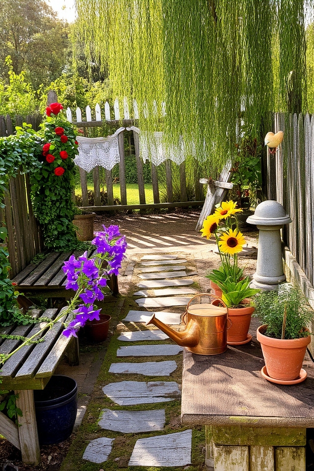 themed garden personal expression