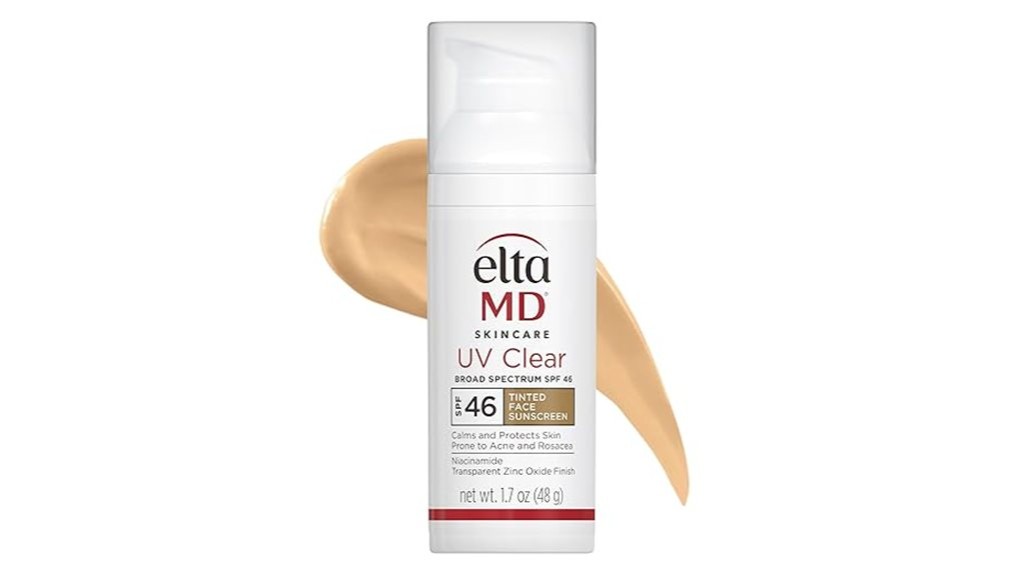tinted sunscreen with spf